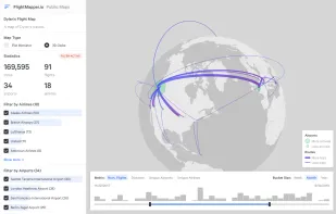 Flightmapper.io screenshot 2
