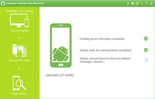 FonePaw Android Data Recovery screenshot 1