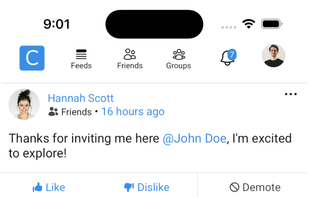 Communities screenshot 3