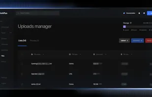 Uploads manager