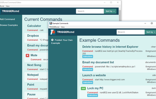 TRIGGERcmd screenshot 1