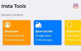 Insta Tools screenshot 1