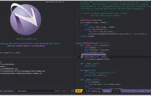 Spacemacs screenshot 1